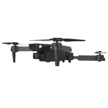 Black Folding Drone with 4K Dual Camera Wifi Fpv Quadcopter Altitude Hold Headless Mode 12 Min Flight Time 100M Range Remote Control Includes Color Box Storage Bag